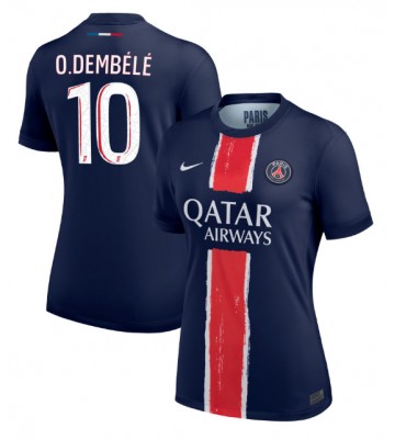 Paris Saint-Germain Ousmane Dembele #10 Hemmatröja Dam 2024-25 Kortärmad